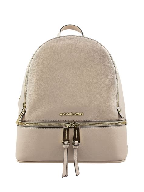 mini michael kors backpack|michael kors rucksack beige.